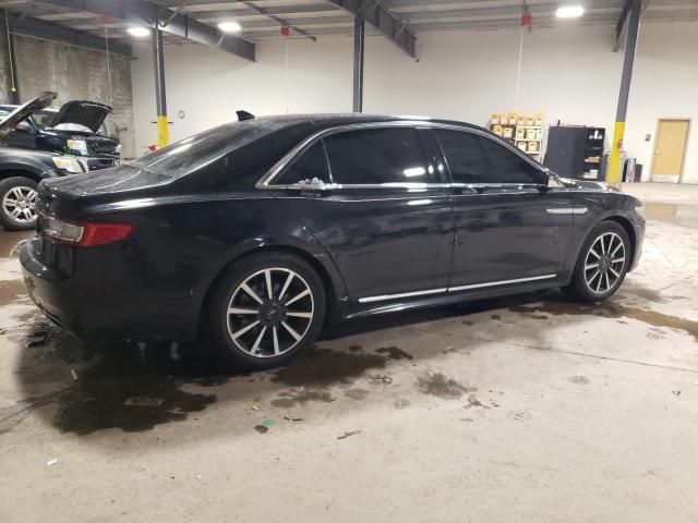 2020 Lincoln Continental Reserve