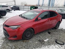 Toyota Corolla l salvage cars for sale: 2018 Toyota Corolla L