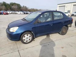 Salvage cars for sale from Copart Gaston, SC: 2003 Toyota Echo