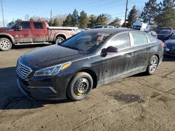 Salvage cars for sale at Denver, CO auction: 2017 Hyundai Sonata SE