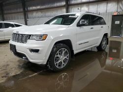 Jeep salvage cars for sale: 2021 Jeep Grand Cherokee Overland