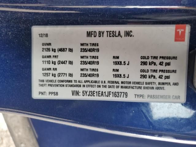 2018 Tesla Model 3