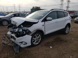 Salvage cars for sale at Elgin, IL auction: 2018 Ford Escape SE