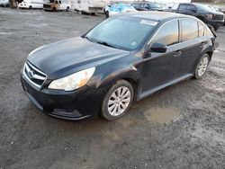 Salvage cars for sale from Copart Vallejo, CA: 2011 Subaru Legacy 2.5I Limited