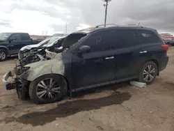 Salvage vehicles for parts for sale at auction: 2017 Nissan Pathfinder S