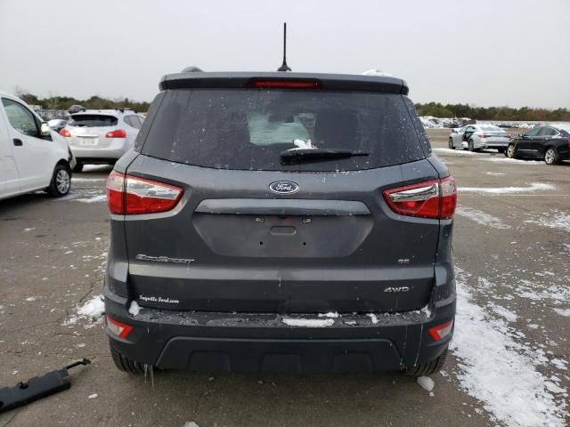 2020 Ford Ecosport SE