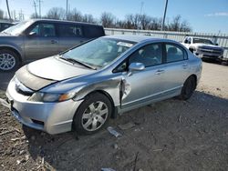 Salvage cars for sale from Copart Columbus, OH: 2009 Honda Civic LX