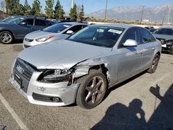 Salvage cars for sale from Copart Rancho Cucamonga, CA: 2009 Audi A4 2.0T Quattro