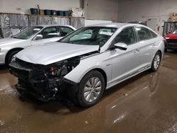 Hyundai Sonata Hybrid salvage cars for sale: 2017 Hyundai Sonata Hybrid