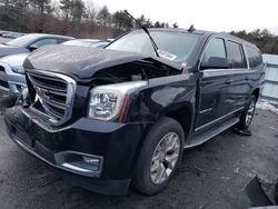 Salvage cars for sale from Copart Exeter, RI: 2016 GMC Yukon XL K1500 SLE