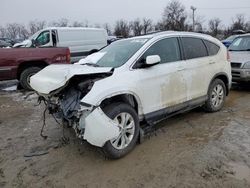 Salvage cars for sale from Copart Baltimore, MD: 2014 Honda CR-V EXL