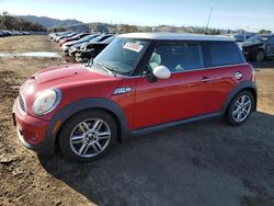Salvage cars for sale at San Martin, CA auction: 2011 Mini Cooper S