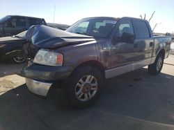 Salvage cars for sale at Grand Prairie, TX auction: 2005 Ford F150 Supercrew