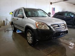 Salvage cars for sale from Copart Portland, MI: 2005 Honda CR-V EX