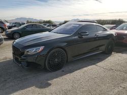 Salvage cars for sale at Las Vegas, NV auction: 2015 Mercedes-Benz S 550