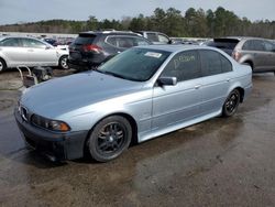 Salvage cars for sale from Copart Harleyville, SC: 2003 BMW 530 I Automatic