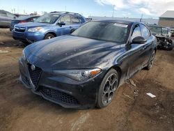 Salvage cars for sale at Brighton, CO auction: 2022 Alfa Romeo Giulia Super