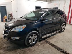 Chevrolet salvage cars for sale: 2012 Chevrolet Traverse LT