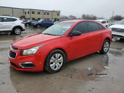 2015 Chevrolet Cruze LS en venta en Wilmer, TX