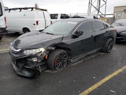 Honda salvage cars for sale: 2017 Honda Civic EX