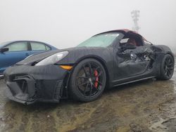 Salvage cars for sale at auction: 2021 Porsche Boxster Spyder