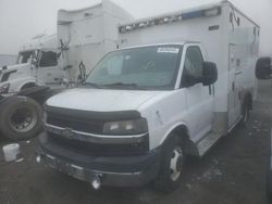 Salvage cars for sale from Copart Cahokia Heights, IL: 2015 Chevrolet Express G3500