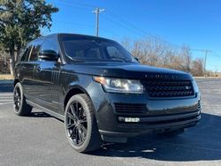 Salvage cars for sale from Copart Oklahoma City, OK: 2016 Land Rover Range Rover Supercharged
