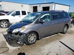 Toyota Sienna XLE salvage cars for sale: 2018 Toyota Sienna XLE