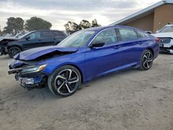 Salvage cars for sale from Copart Hayward, CA: 2022 Honda Accord Sport