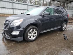 Salvage cars for sale at Austell, GA auction: 2016 Chevrolet Equinox LT