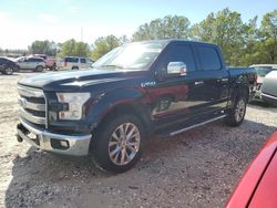 Salvage cars for sale at Houston, TX auction: 2015 Ford F150 Supercrew