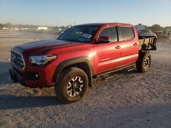 Salvage cars for sale at Houston, TX auction: 2017 Toyota Tacoma Double Cab