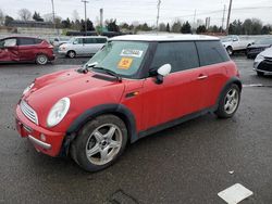 Vehiculos salvage en venta de Copart Portland, OR: 2002 Mini Cooper