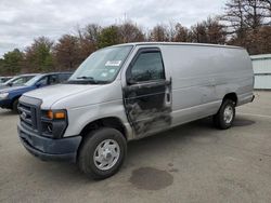 Salvage cars for sale at Brookhaven, NY auction: 2013 Ford Econoline E250 Van