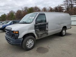 Salvage cars for sale from Copart Brookhaven, NY: 2013 Ford Econoline E250 Van