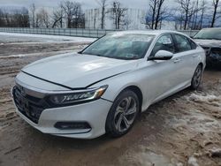 Honda Accord salvage cars for sale: 2018 Honda Accord EXL