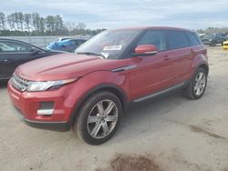 Flood-damaged cars for sale at auction: 2013 Land Rover Range Rover Evoque Pure