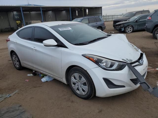 2016 Hyundai Elantra SE