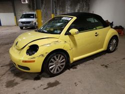 Salvage cars for sale at Chalfont, PA auction: 2008 Volkswagen New Beetle Convertible SE