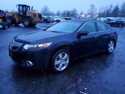 Acura TSX Tech salvage cars for sale: 2012 Acura TSX Tech