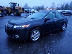 Salvage cars for sale from Copart Portland, OR: 2012 Acura TSX Tech