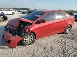 Salvage cars for sale from Copart West Palm Beach, FL: 2012 Hyundai Accent GLS