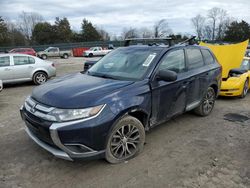 Mitsubishi salvage cars for sale: 2018 Mitsubishi Outlander ES