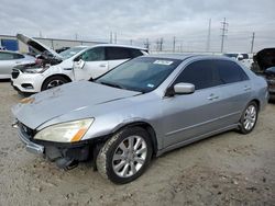 Salvage cars for sale from Copart Haslet, TX: 2006 Honda Accord EX