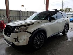 Vehiculos salvage en venta de Copart Homestead, FL: 2022 Nissan Pathfinder SL