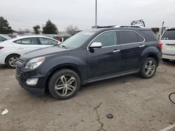 Salvage cars for sale from Copart Moraine, OH: 2017 Chevrolet Equinox Premier