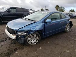 Salvage cars for sale from Copart San Diego, CA: 2011 Honda Civic LX