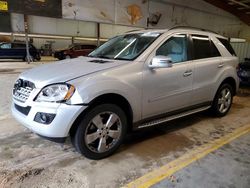 Salvage cars for sale at Mocksville, NC auction: 2011 Mercedes-Benz ML 350