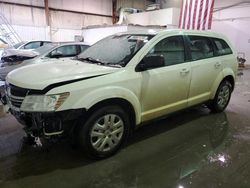 Salvage cars for sale at Tulsa, OK auction: 2015 Dodge Journey SE
