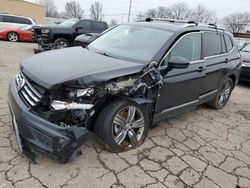 Salvage cars for sale from Copart Moraine, OH: 2021 Volkswagen Tiguan SE